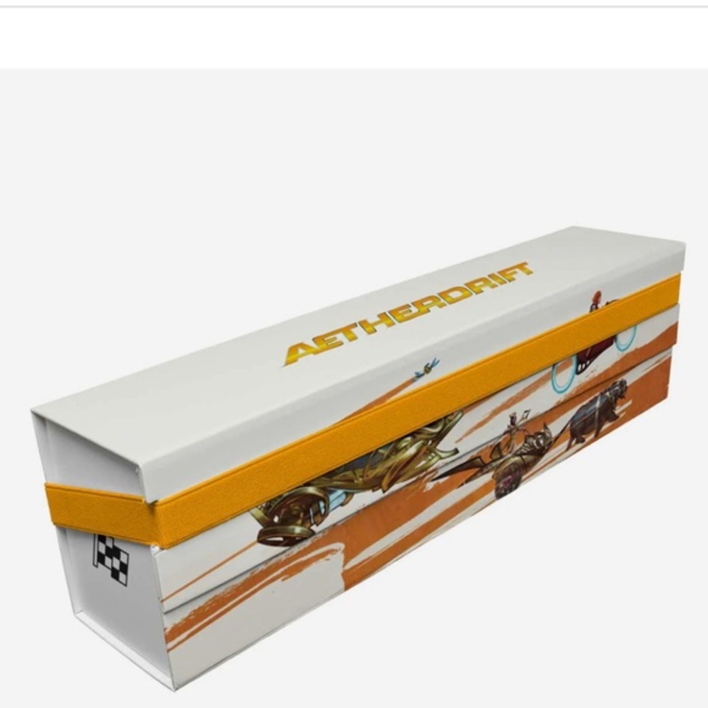 Aetherdrift Finish Line Bundle Key Art 500+ FLAT PACK Storage Box for Magic
